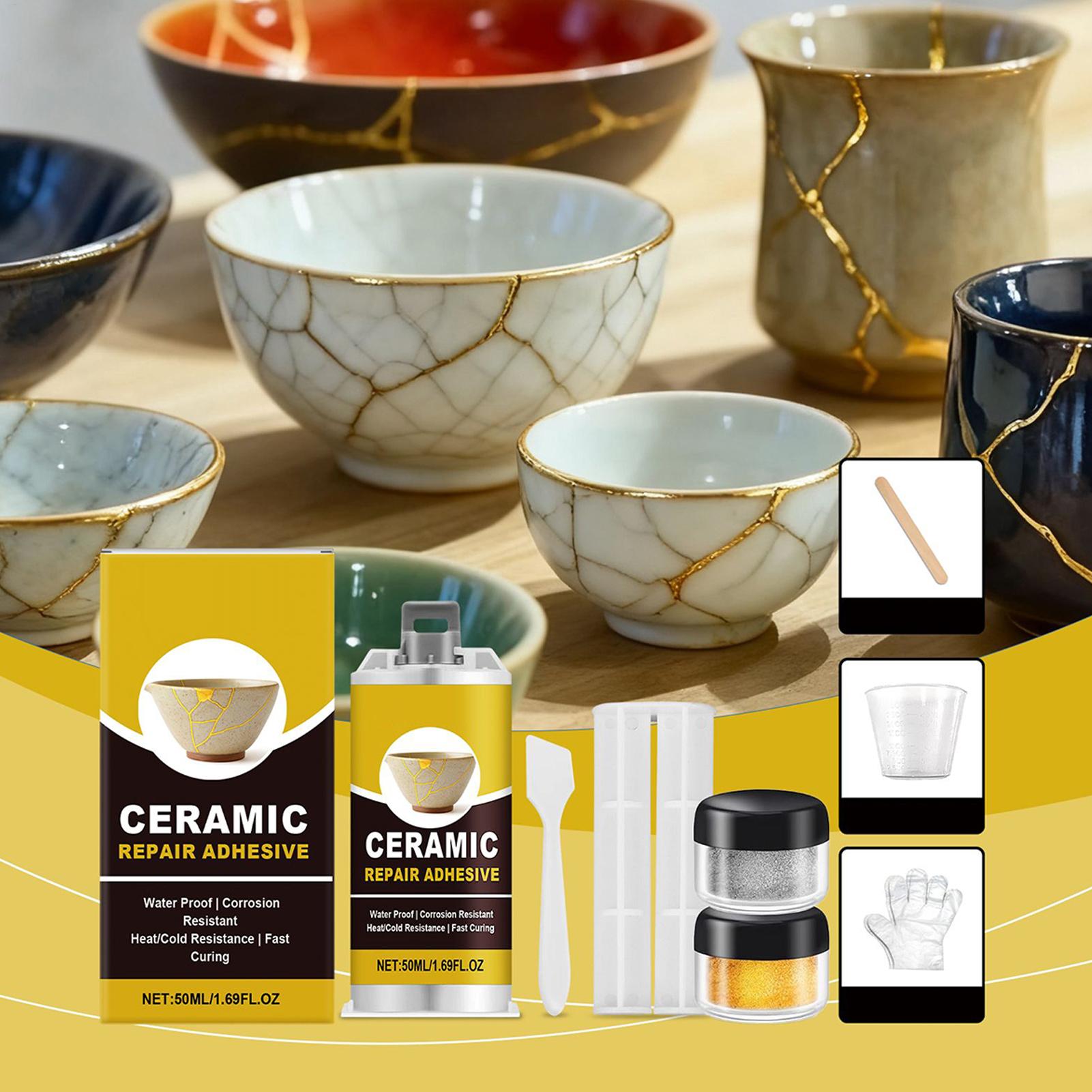 Art Craft Glue - Goldkleber für Keramik, Glas, Skulpturen, Reparatur,