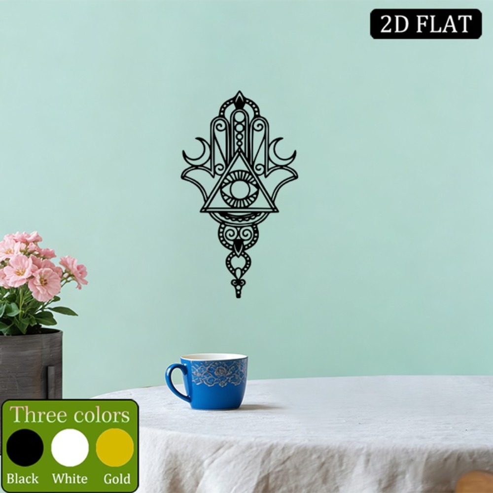 Art & Craft Tape - CIFBUY Eisen-Wandkunst Hamsa Böses Auge Metallskulptur