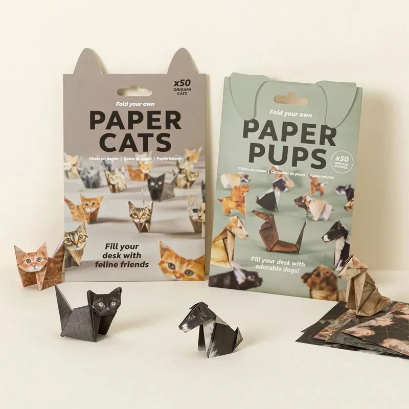 Art Craft Dinosaurs - Kreatives DIY-Papier für Katzen, 50 Blatt,