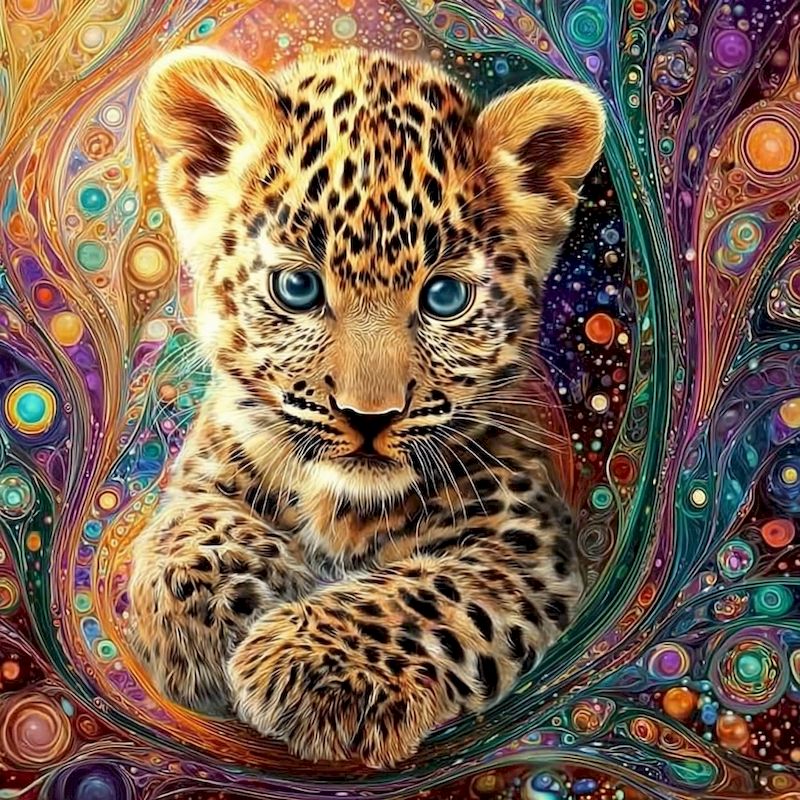 Art Craft Ideas With Paper - GATYZTORY Diamant-Malerei-Set für Erwachsene, Diamant-Stickerei, Leopard,