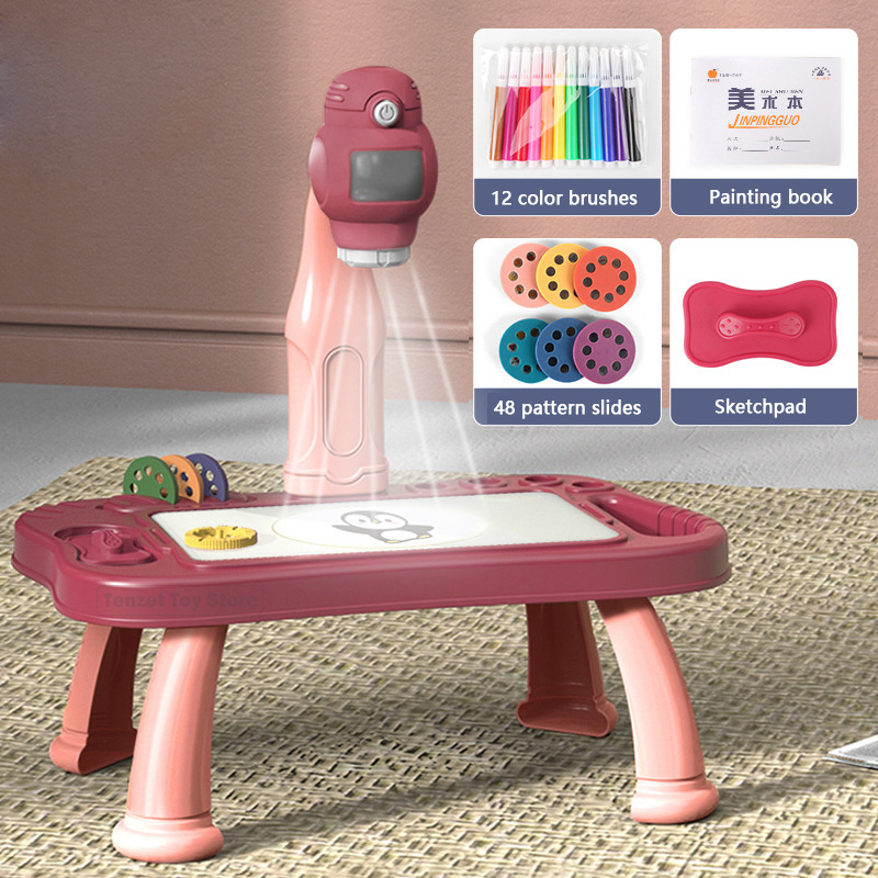 Art Craft Table - Smart Projektor Kinder Malerei Tisch Set
