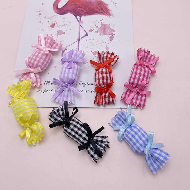 Eco Art Craft - 21 Stück 3*6cm Stoff-Kunststoff-Applikationen für Baby-Kopfbedeckungen,
