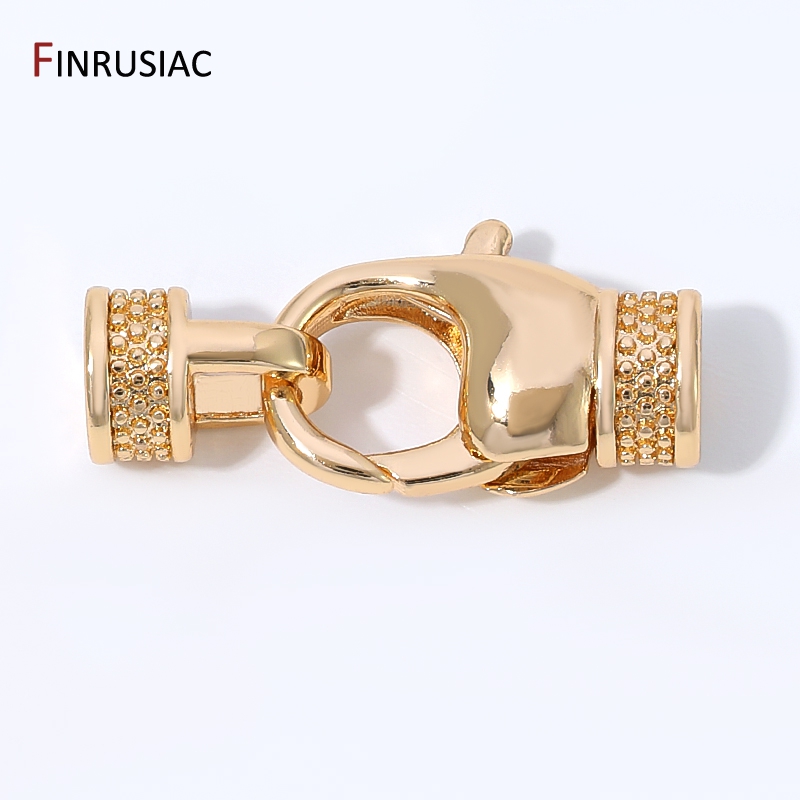 Art Craft Ideas - 14K vergoldete Messing-Karabinerverschlüsse, Verschluss für Schmuck,