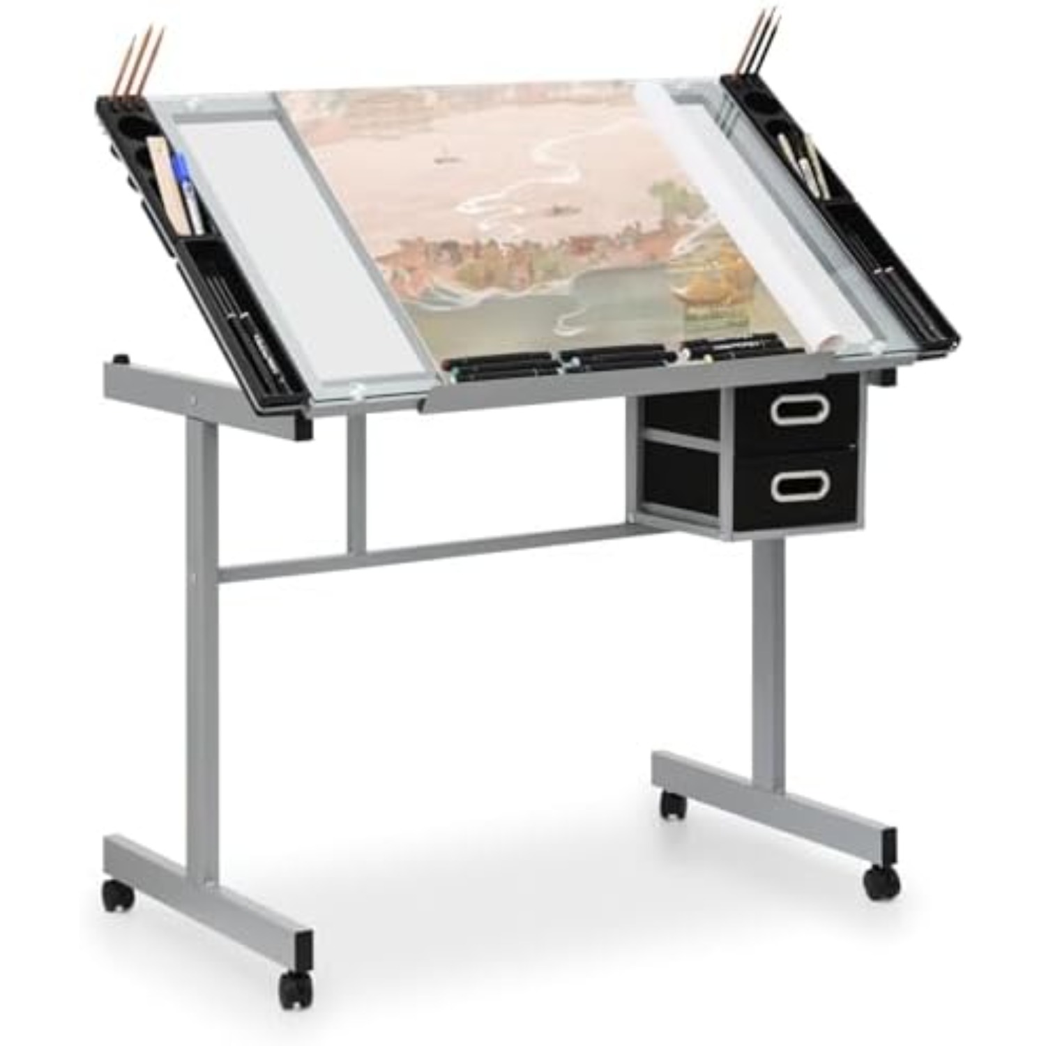 Art Craft Table - Professioneller Zeichentisch für Erwachsene und Jugendliche,