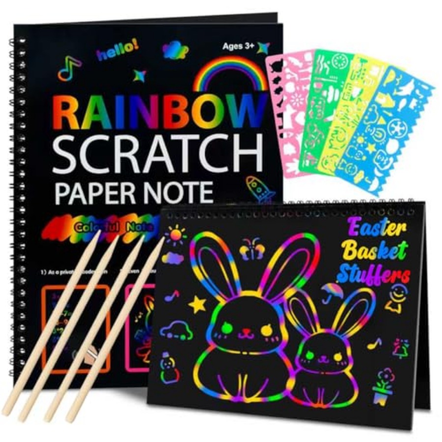 Art Craft 2 Year Olds - Kratzpapier-Kunsthandwerk als Geschenkidee für Jugendliche, 2er-Pack