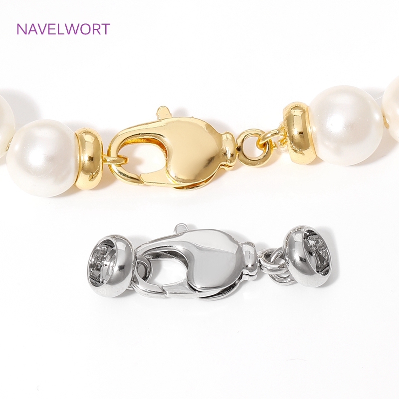 Art Craft Ideas - Karabinerverschluss aus 18 Karat vergoldetem Messing,