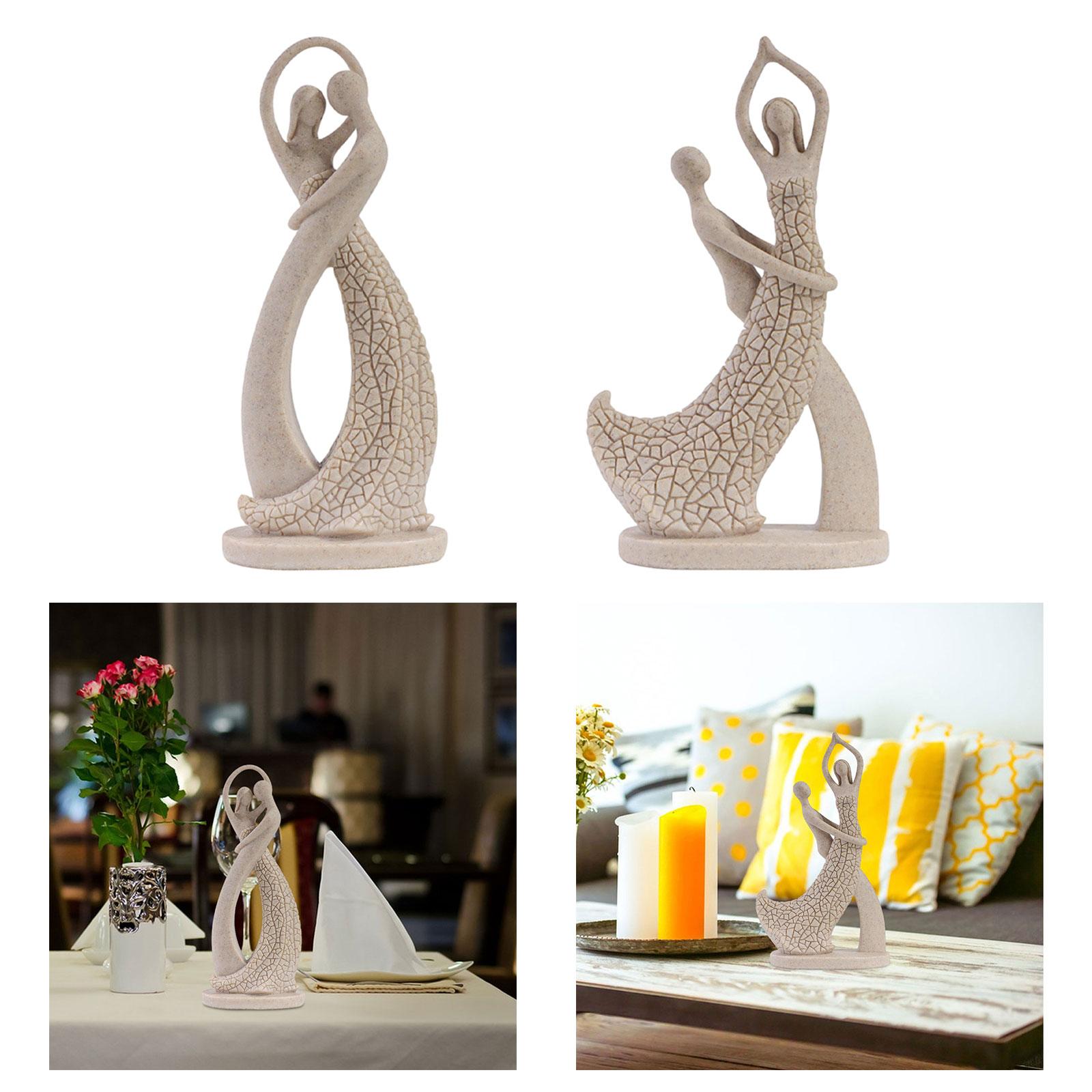 Art And Craft Valentine - Umarmende Paarstatue, abstrakte Skulptur, Kunsthandwerk, abstrakte
