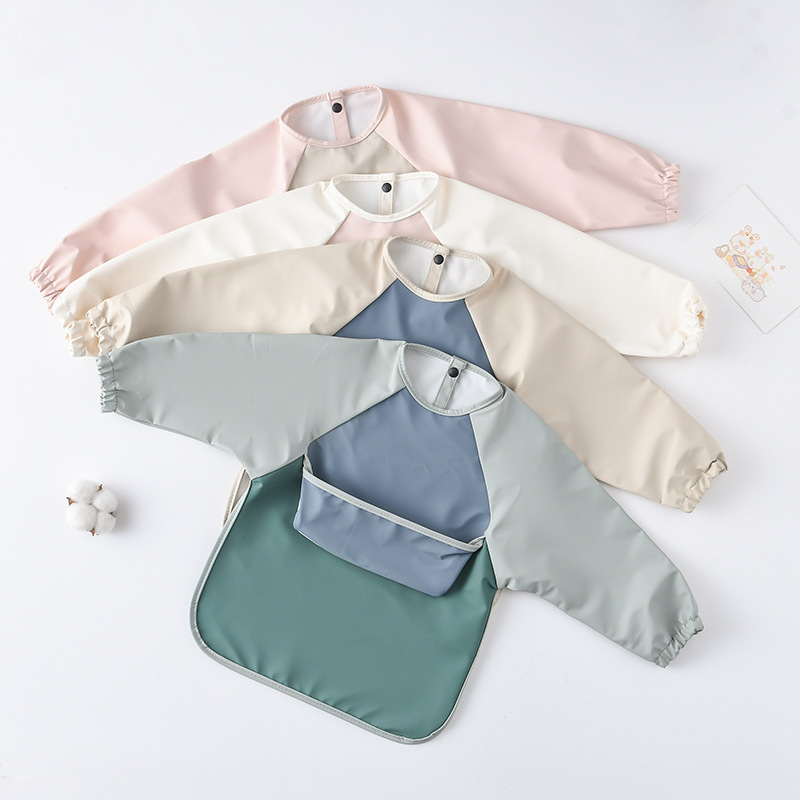 Kinder Baby Langarm PU Lätzche – Art Craft 2 Year Olds Bewertung und Preis