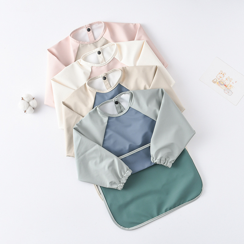 Kinder Baby Langarm PU Lätzche – Art Craft 2 Year Olds Bewertung und Preis