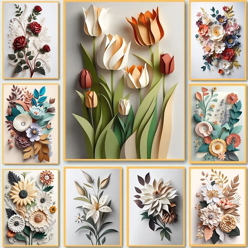 Nordische elegante Blumen Papi – Art Craft Rose Bewertung und Preis