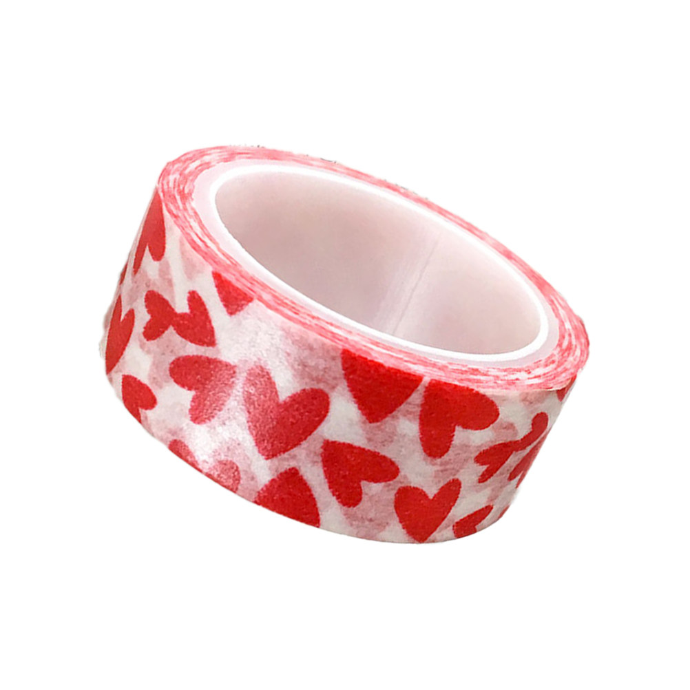 5 Rollen Rotes Washi-Tape mit  – Art And Craft Valentine Bewertung und Preis