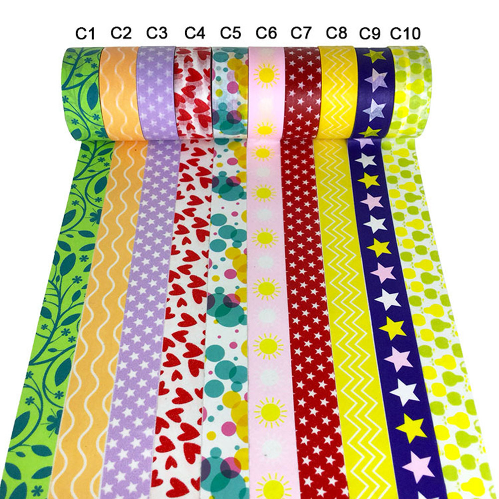 5 Rollen Rotes Washi-Tape mit  – Art And Craft Valentine Bewertung und Preis
