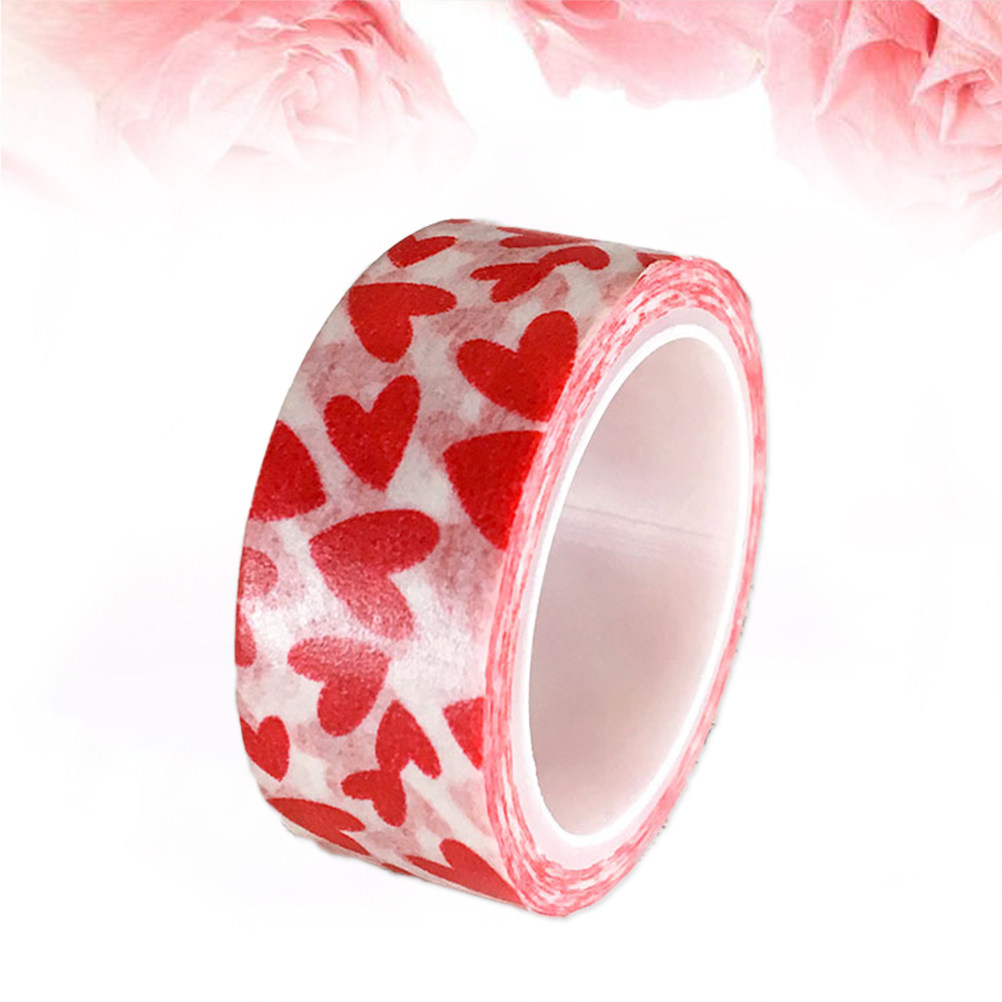 5 Rollen Rotes Washi-Tape mit  – Art And Craft Valentine Bewertung und Preis