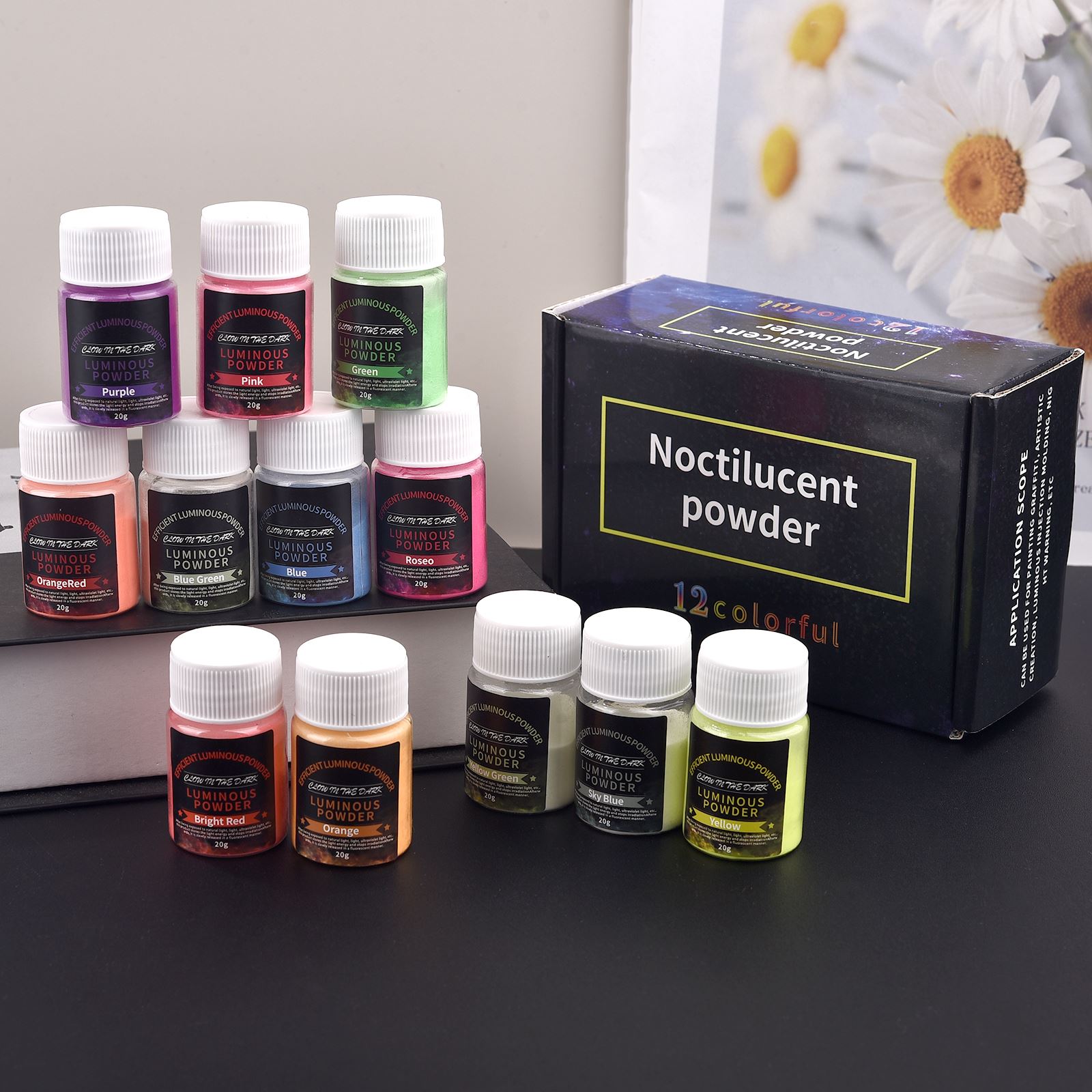 20 g langlebiges, helles, leuc – Resin Pigment Powder Bewertung und Preis