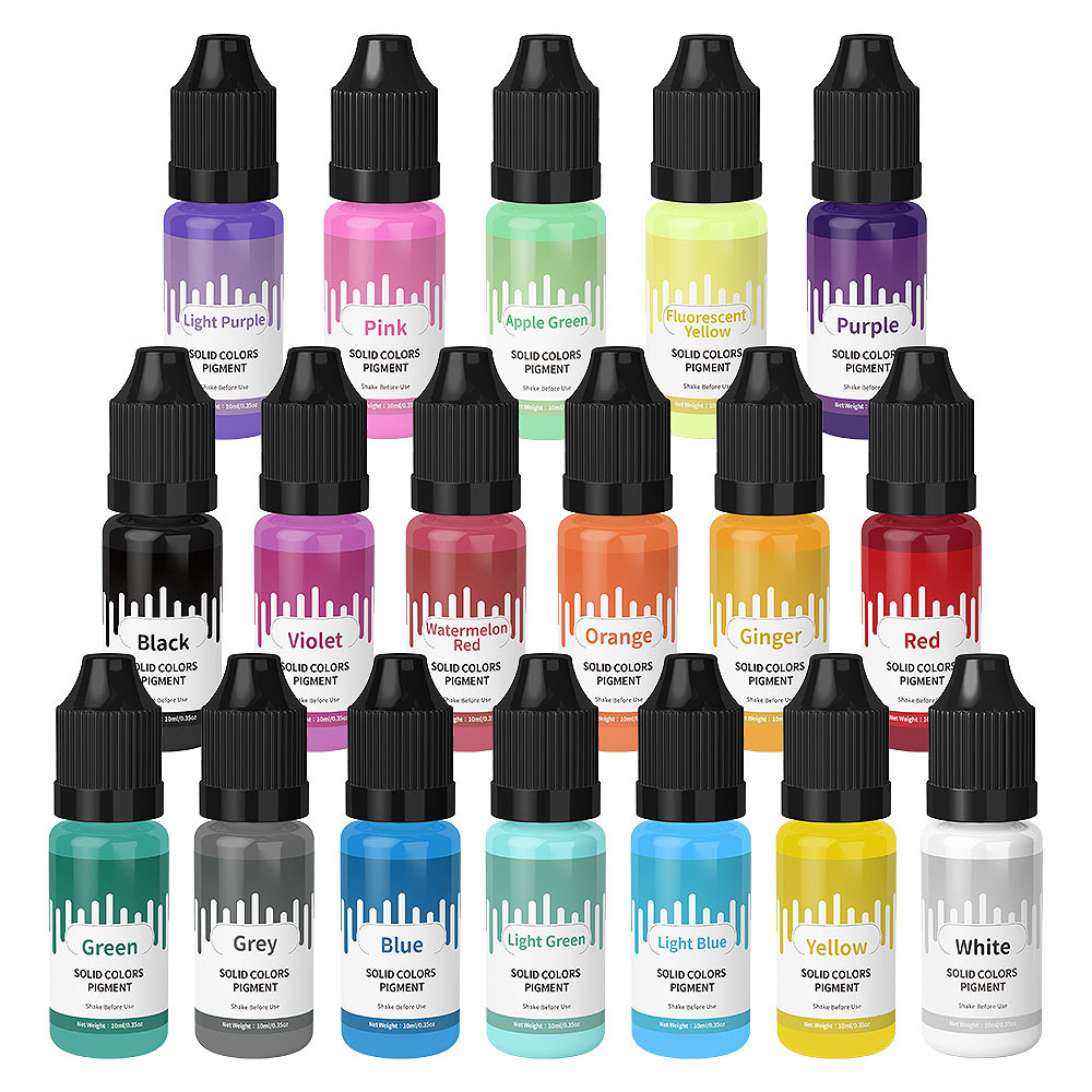 18 farben 10 ml Macaron Solide – Resin Pigment Powder Bewertung und Preis
