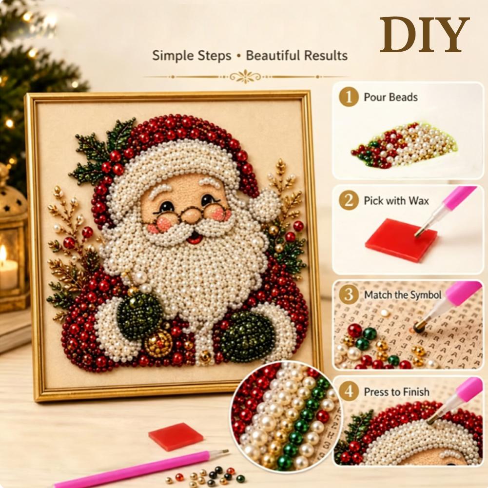 Weihnachtsmann Perlen-Kunst DI – Art Craft Adult Bewertung und Preis