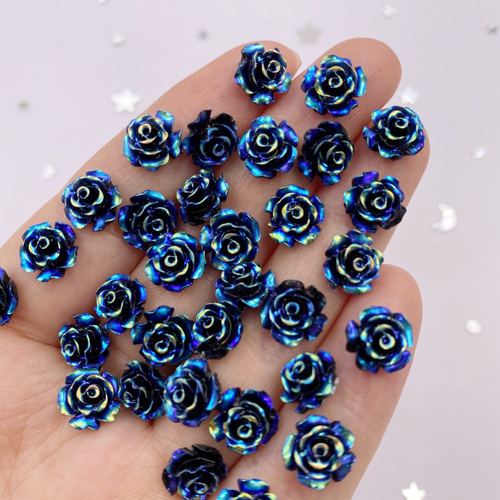 50 Stücke 10mm AB Harz Glitter – Art Craft Rose Bewertung und Preis