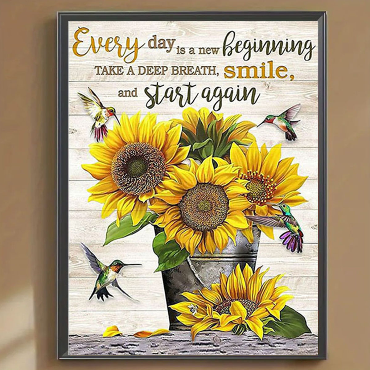 Ein Sonnenblumen-Diamant-Gemäl – Art Craft Adult Bewertung und Preis