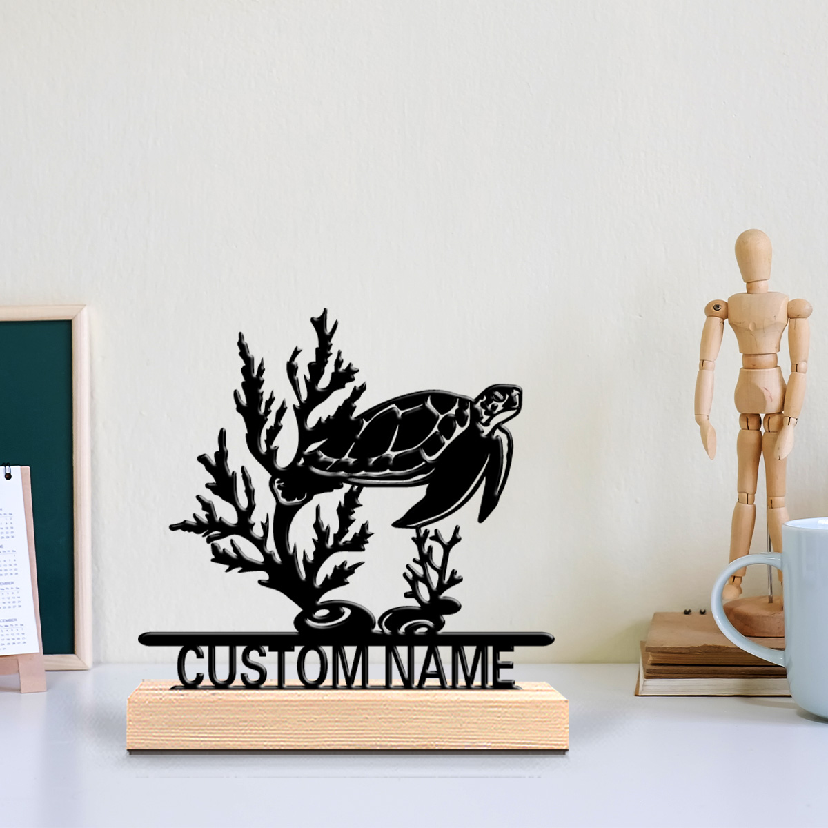 1 Stück Abstrakte Meeresschild – Art Craft Table Bewertung und Preis