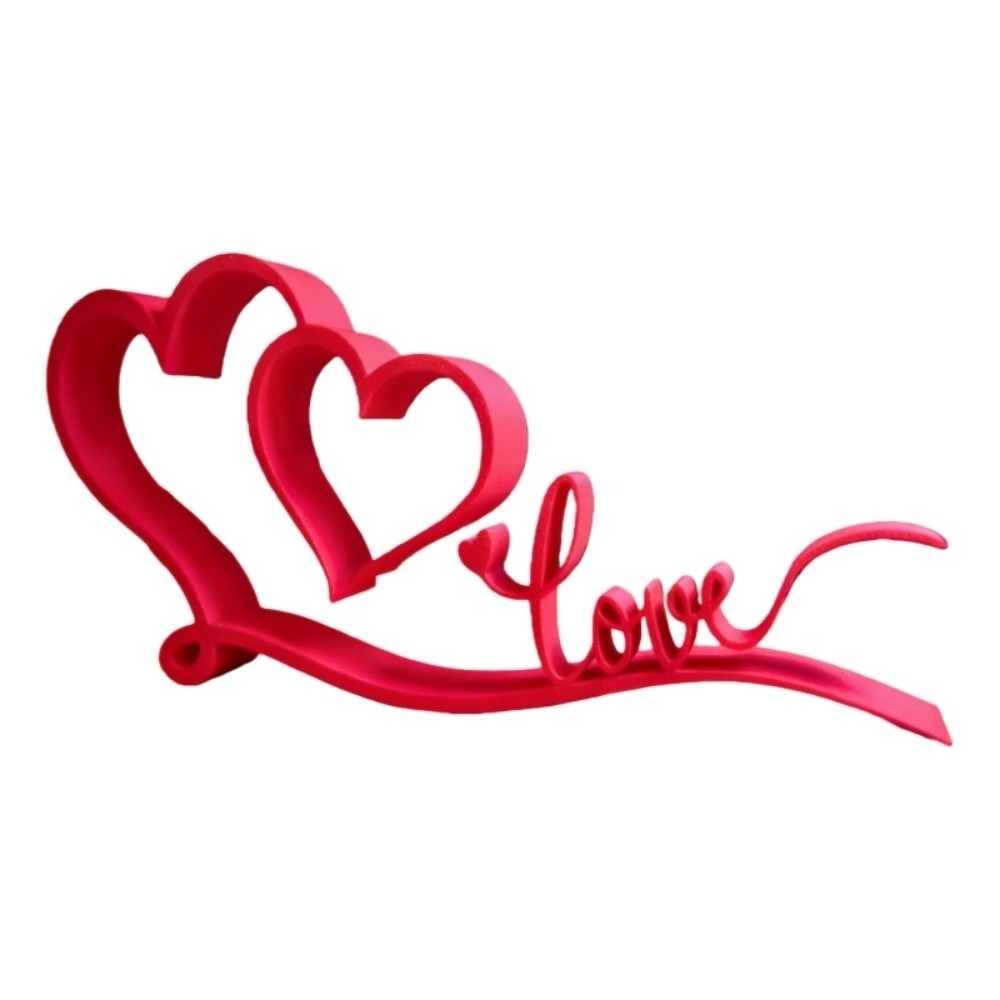 3D-Druck: Kleines Schild mit d – Art And Craft Valentine Bewertung und Preis