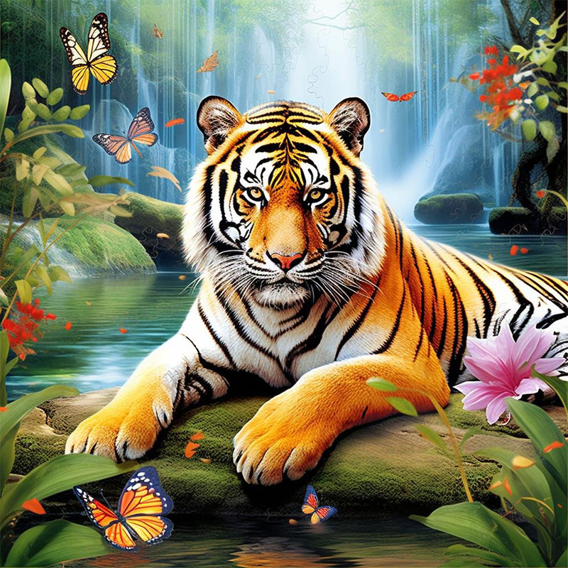 1 Set Tiger King Diamant-Maler – Art Craft Adult Bewertung und Preis
