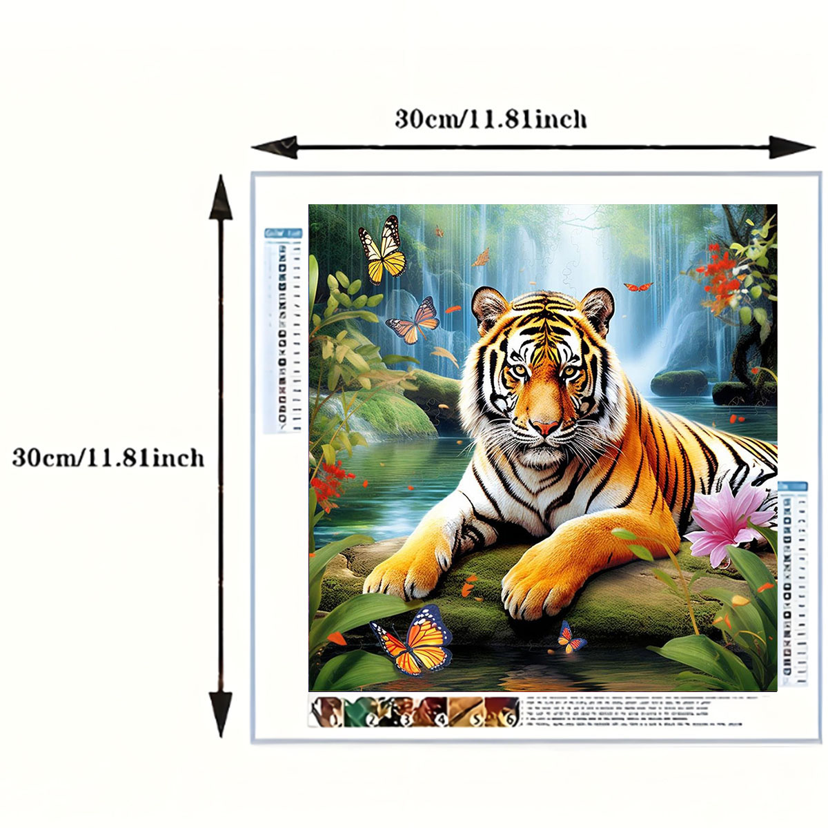 1 Set Tiger King Diamant-Maler – Art Craft Adult Bewertung und Preis