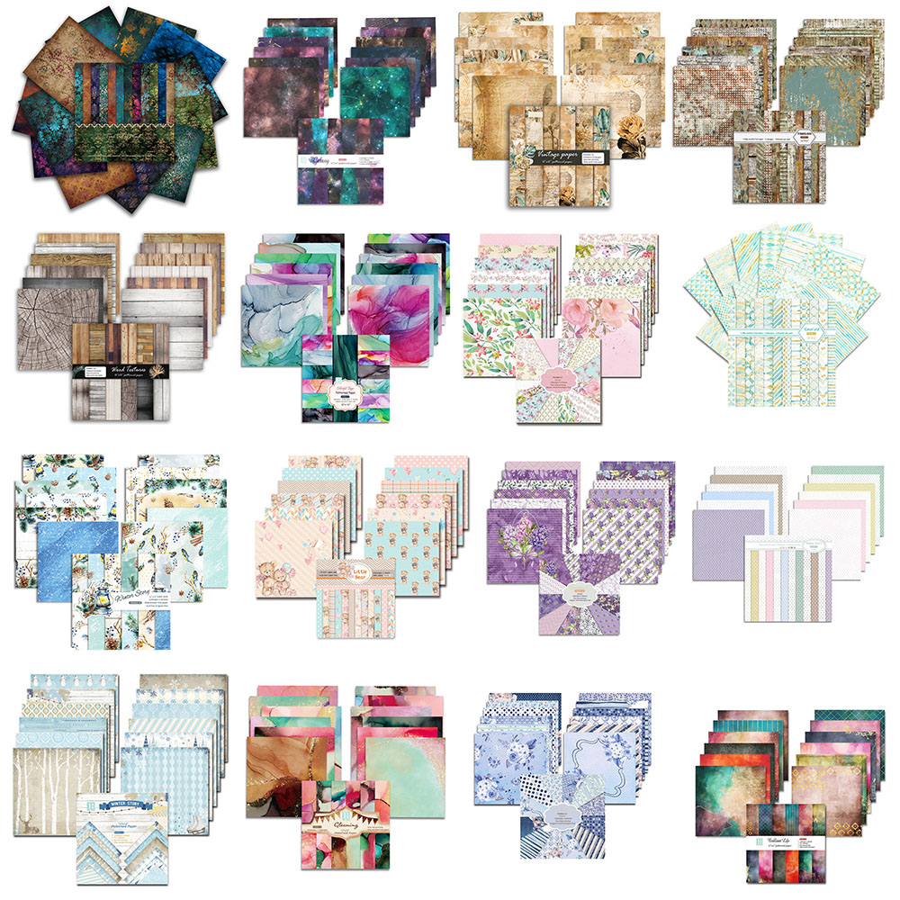 24 Blatt 30 x 30 cm Scrapbook- – Art Craft Journal Bewertung und Preis
