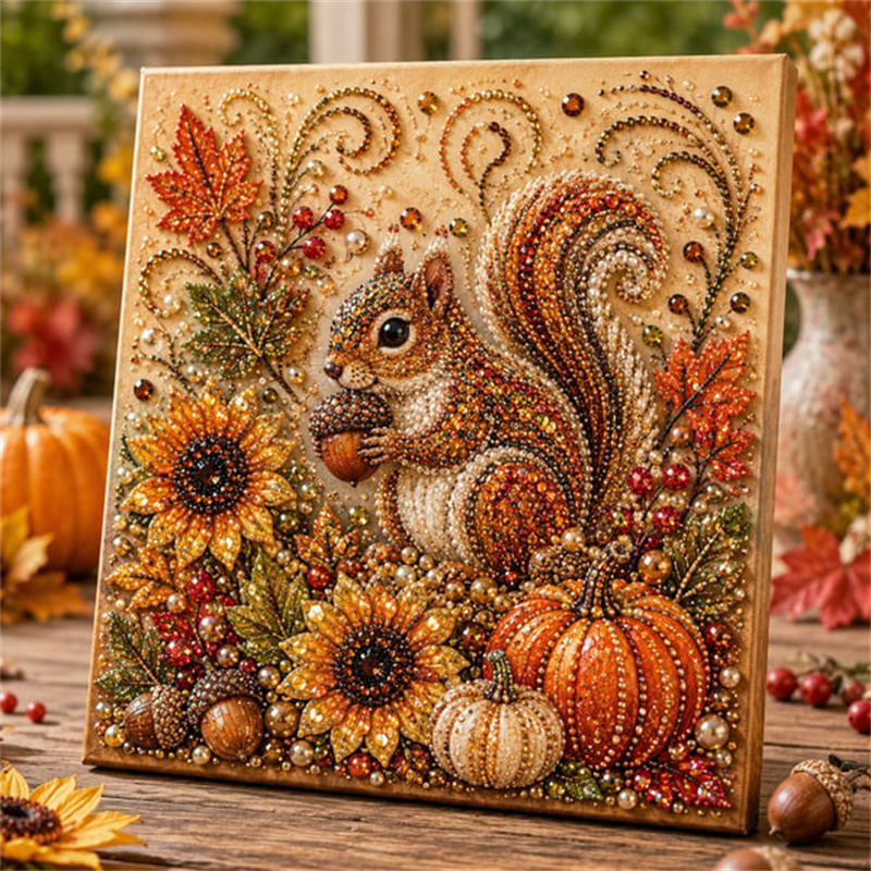 Herbst-Diamantperlen-Malset, H – Art Craft Flower Bewertung und Preis