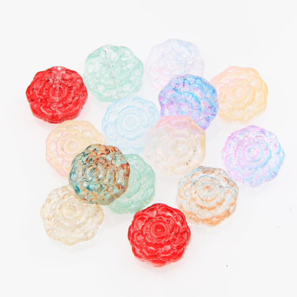 30 Stück Glas-Rosen-Blumenperl – Art Craft Rose Bewertung und Preis