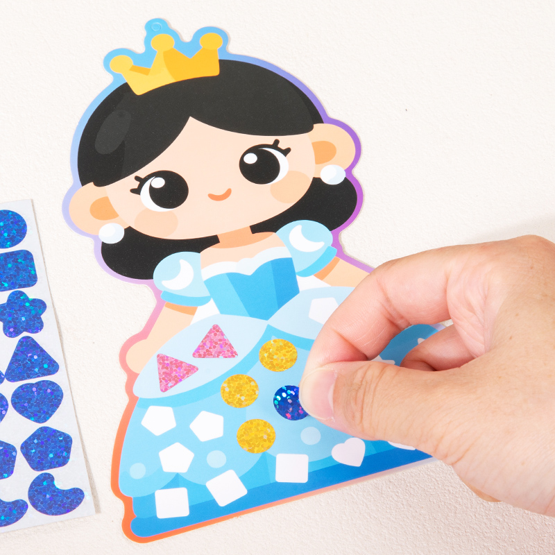 Spiegel-Mosaik-Aufkleber Spiel – Art Craft 2 Year Olds Bewertung und Preis