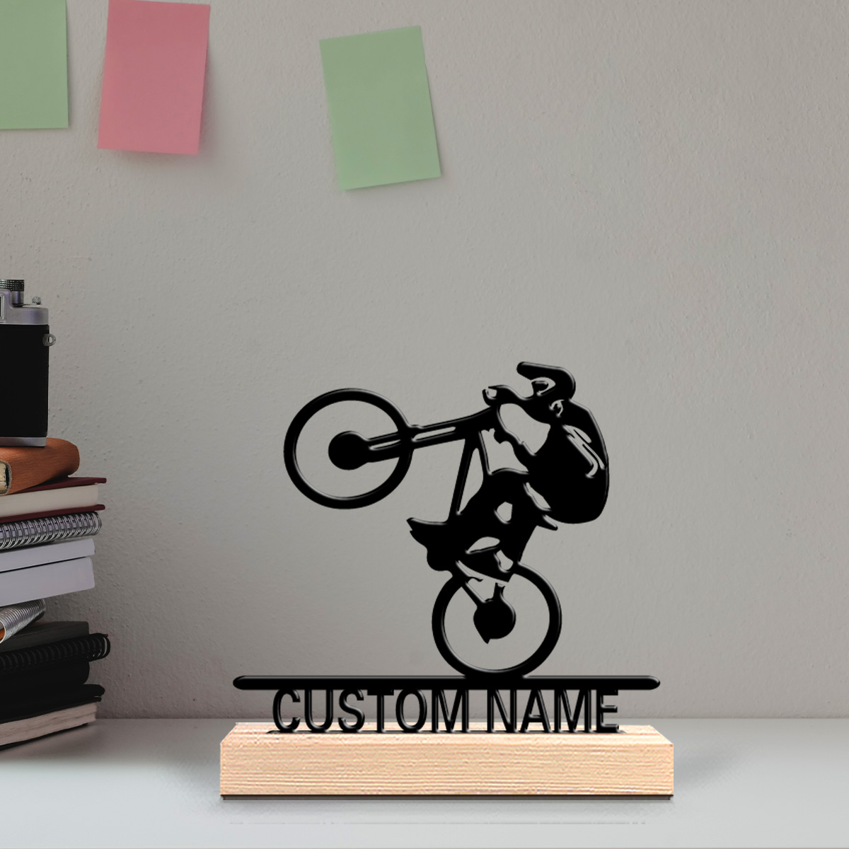 1 Stück Modische Fahrrad-Metal – Art Craft Names Bewertung und Preis