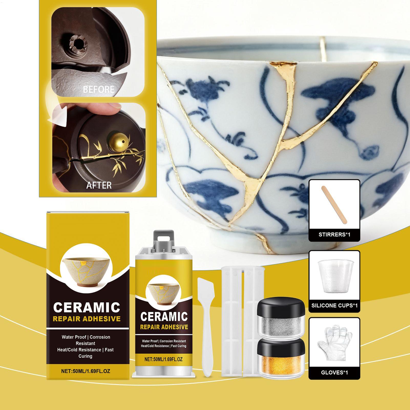Kintsugi Reparatur-Set Gold Ke – Art Craft Glue Bewertung und Preis