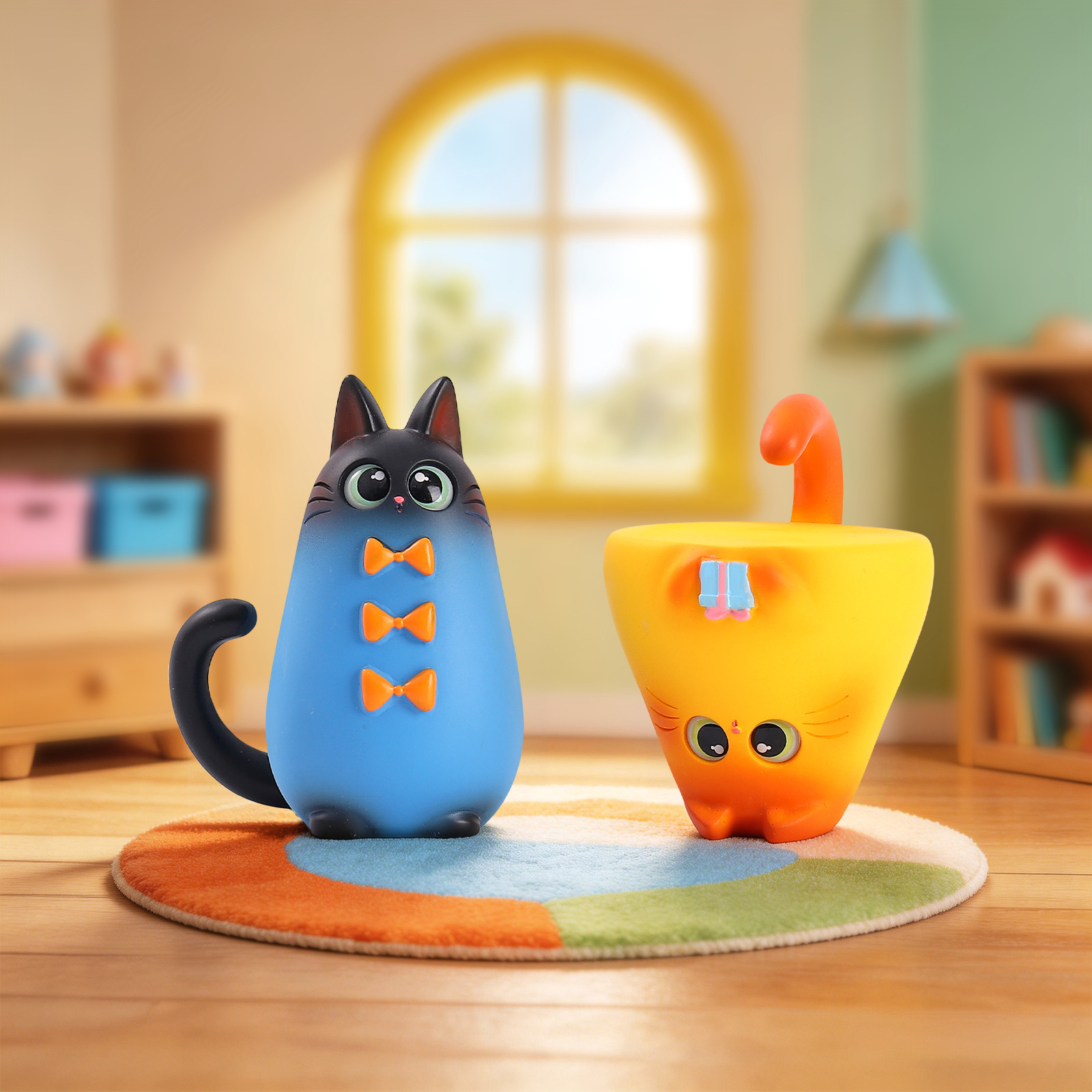 Blind Box Katzenfigur aus Harz – Art Craft Table Bewertung und Preis