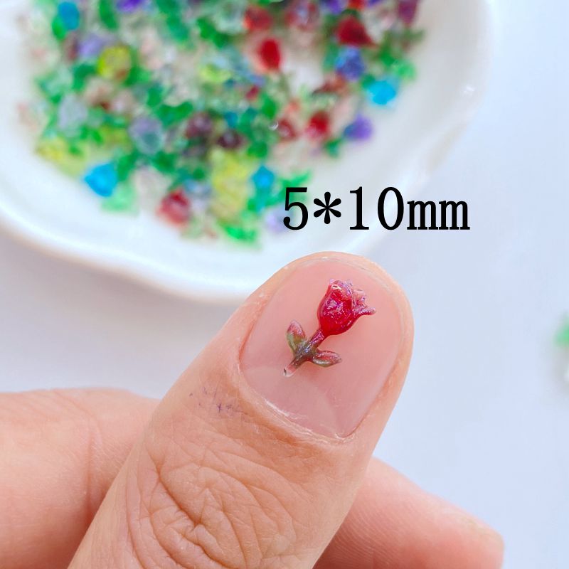 100 stücke Harz Glitter Mini n – Art Craft Rose Bewertung und Preis