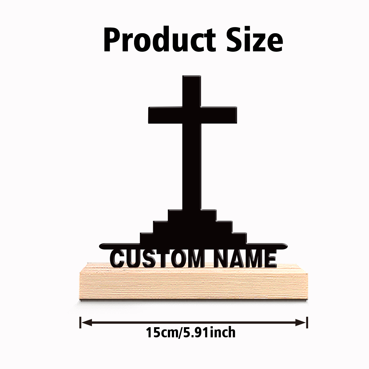 1 Stück Einfache Heilige Kreuz – Art Craft Table Bewertung und Preis