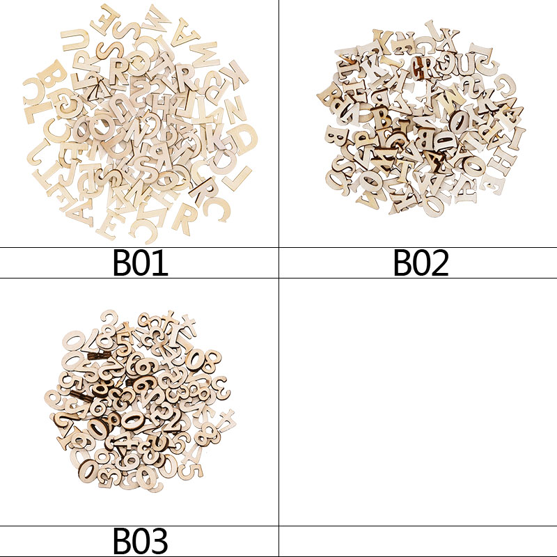 100 Stück Holz Englisches Alph – Letter S Art Craft Bewertung und Preis