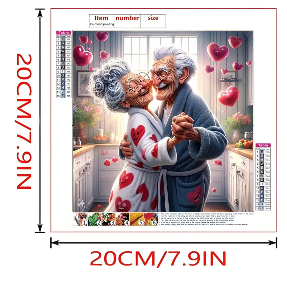 Romantisches Tanz-Diamantmaler – Art Craft Adult Bewertung und Preis