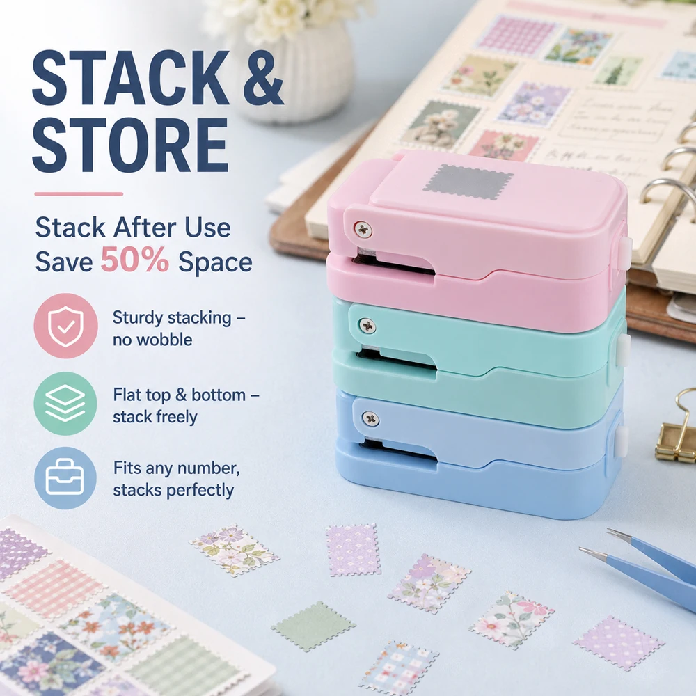 Tragbarer Stapelbarer Stempelr – Art Craft Journal Bewertung und Preis