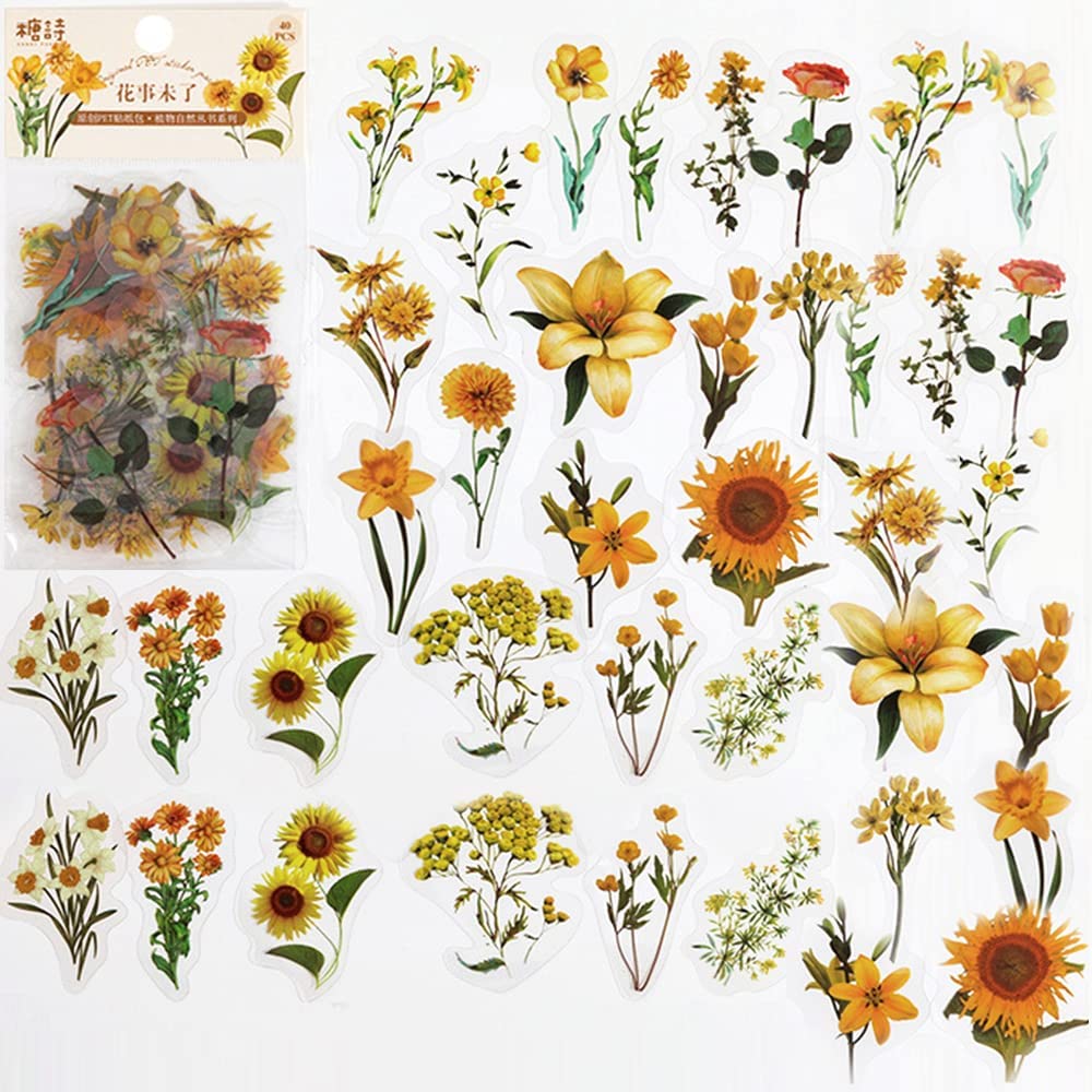 40 Stück Scrapbook-Aufkleber,  – Art Craft Journal Bewertung und Preis