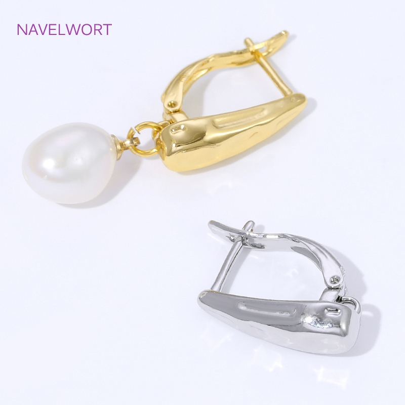 18K vergoldete, glatte Ohrring – Art Craft Ideas Bewertung und Preis