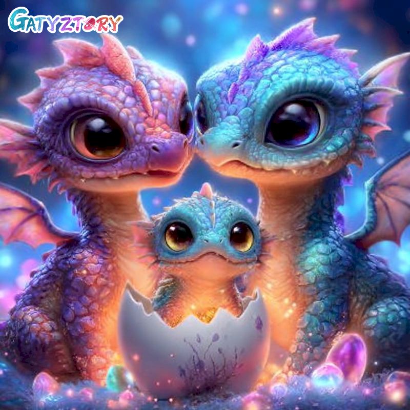 GATYZTORY Diamant-Malerei-Set  – Art Craft Dinosaurs Bewertung und Preis