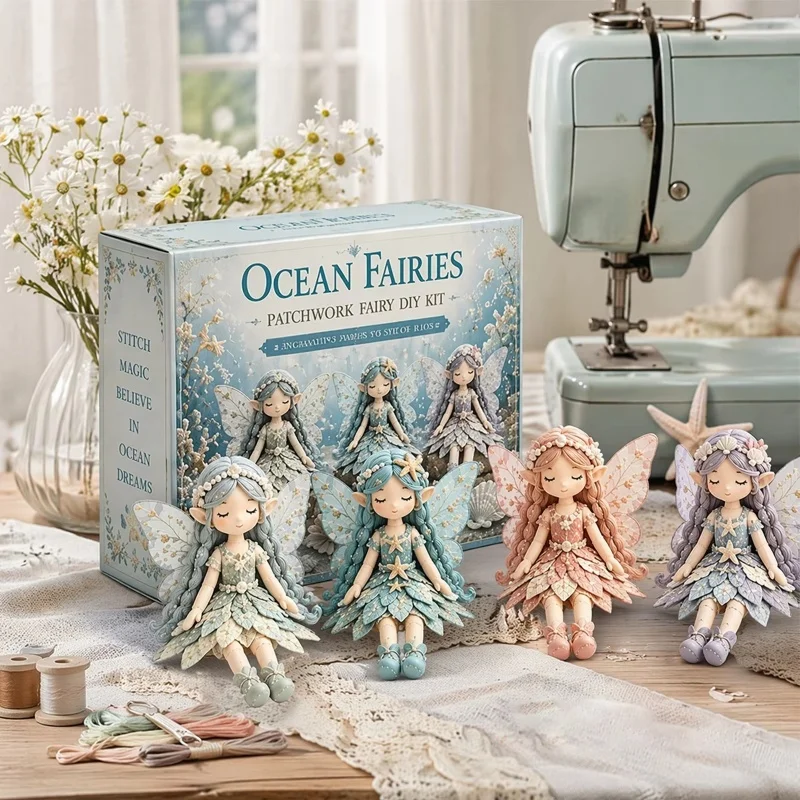 Feenhaftes Patchwork-Nähset, 4 – Art Craft Flower Bewertung und Preis