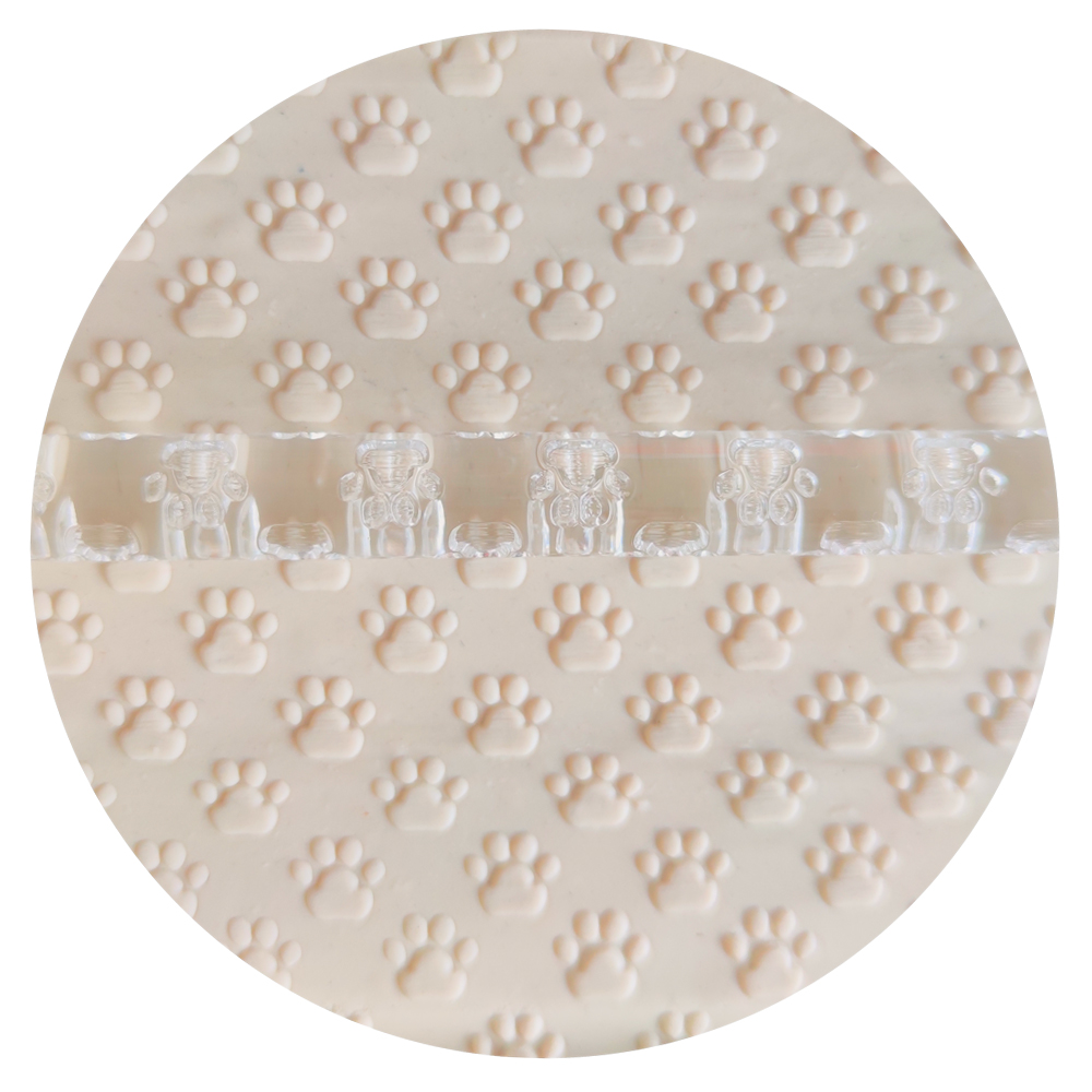 Schöne Bär Fußabdruck Muster B – Eco Art Craft Bewertung und Preis