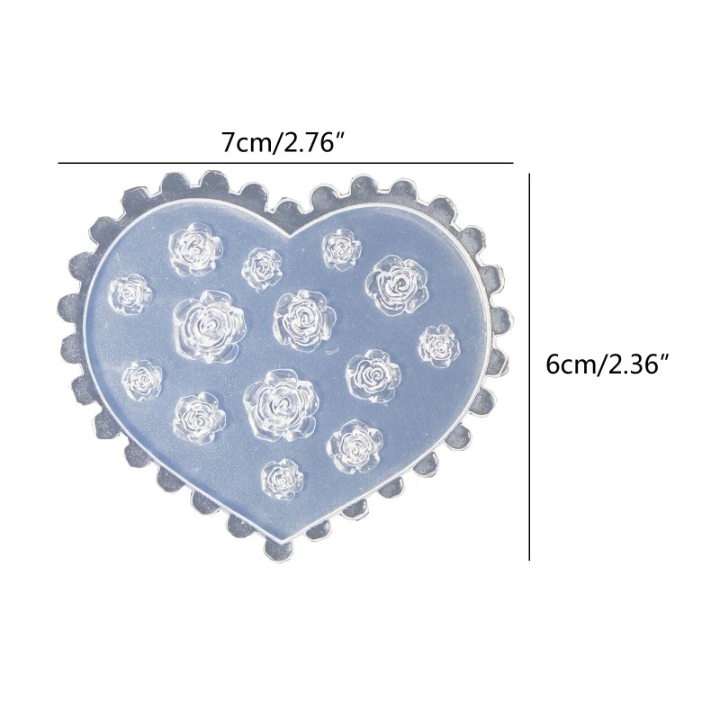 3D Rosenblüten Nagelkunst-Deko – Art Craft Rose Bewertung und Preis
