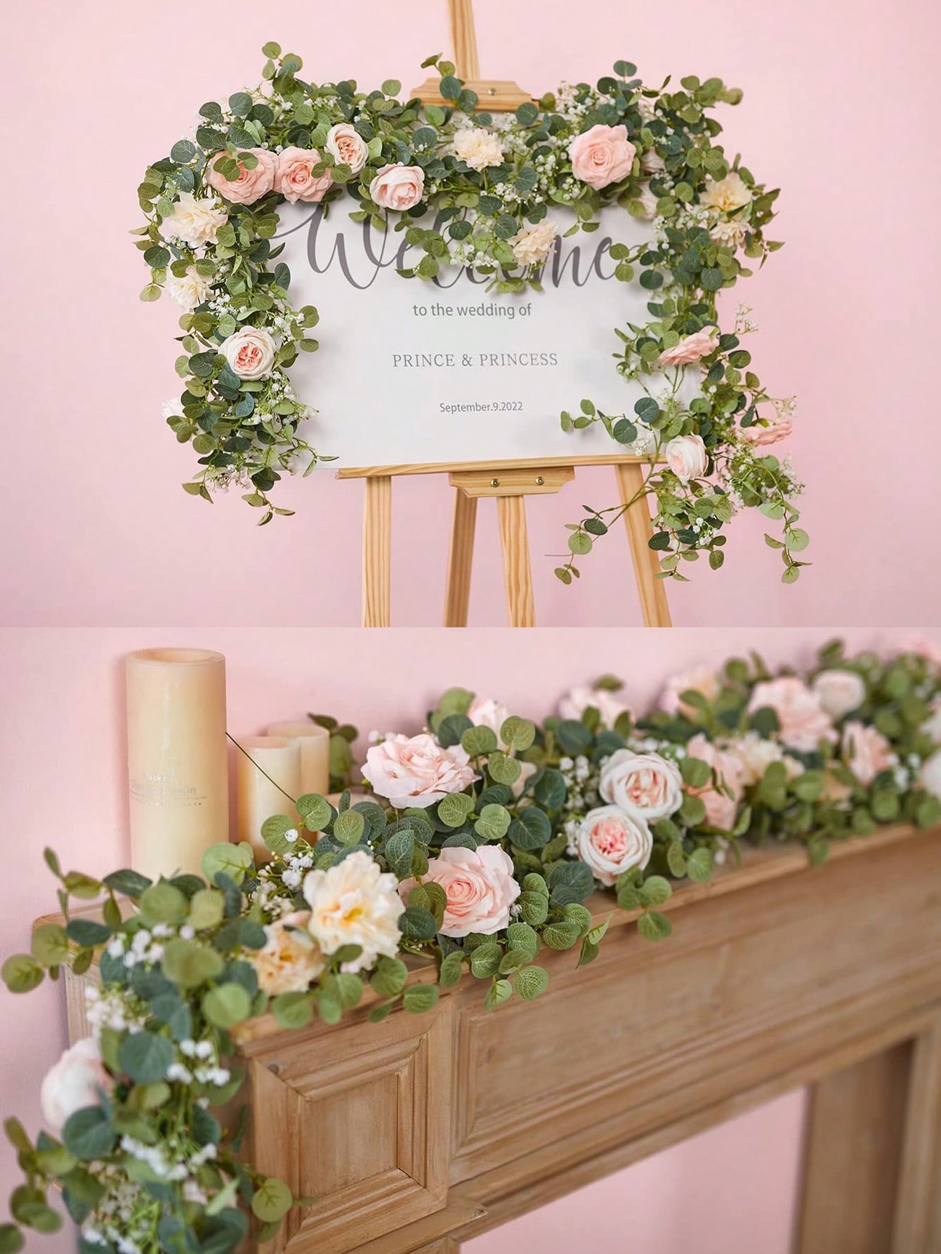 1pc 5,9 FT Künstliche Eukalypt – Art Craft Rose Bewertung und Preis