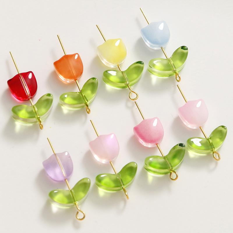 Lampwork Blumenperlen 30 Stück – Art Craft Flower Bewertung und Preis