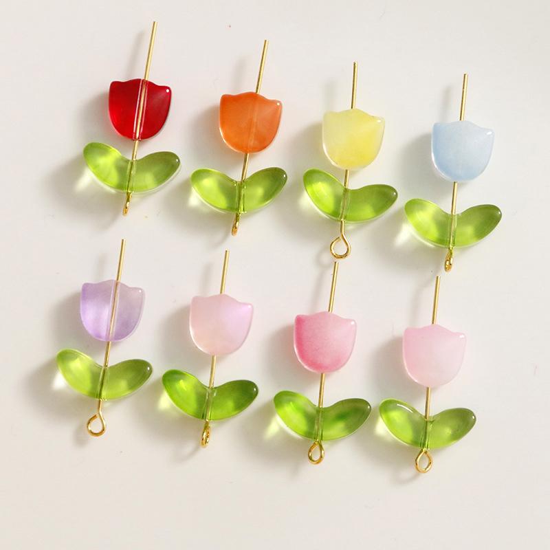 Lampwork Blumenperlen 30 Stück – Art Craft Flower Bewertung und Preis
