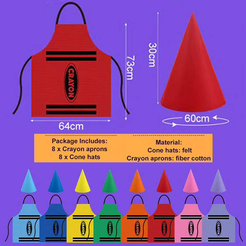 Buntes Crayon-Themen-Zwerg-Set – Art Craft Hat Bewertung und Preis