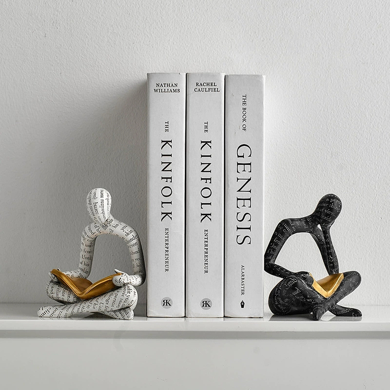 Lesende-Paar-Ornamente, hohl,  – Letter S Art Craft Bewertung und Preis