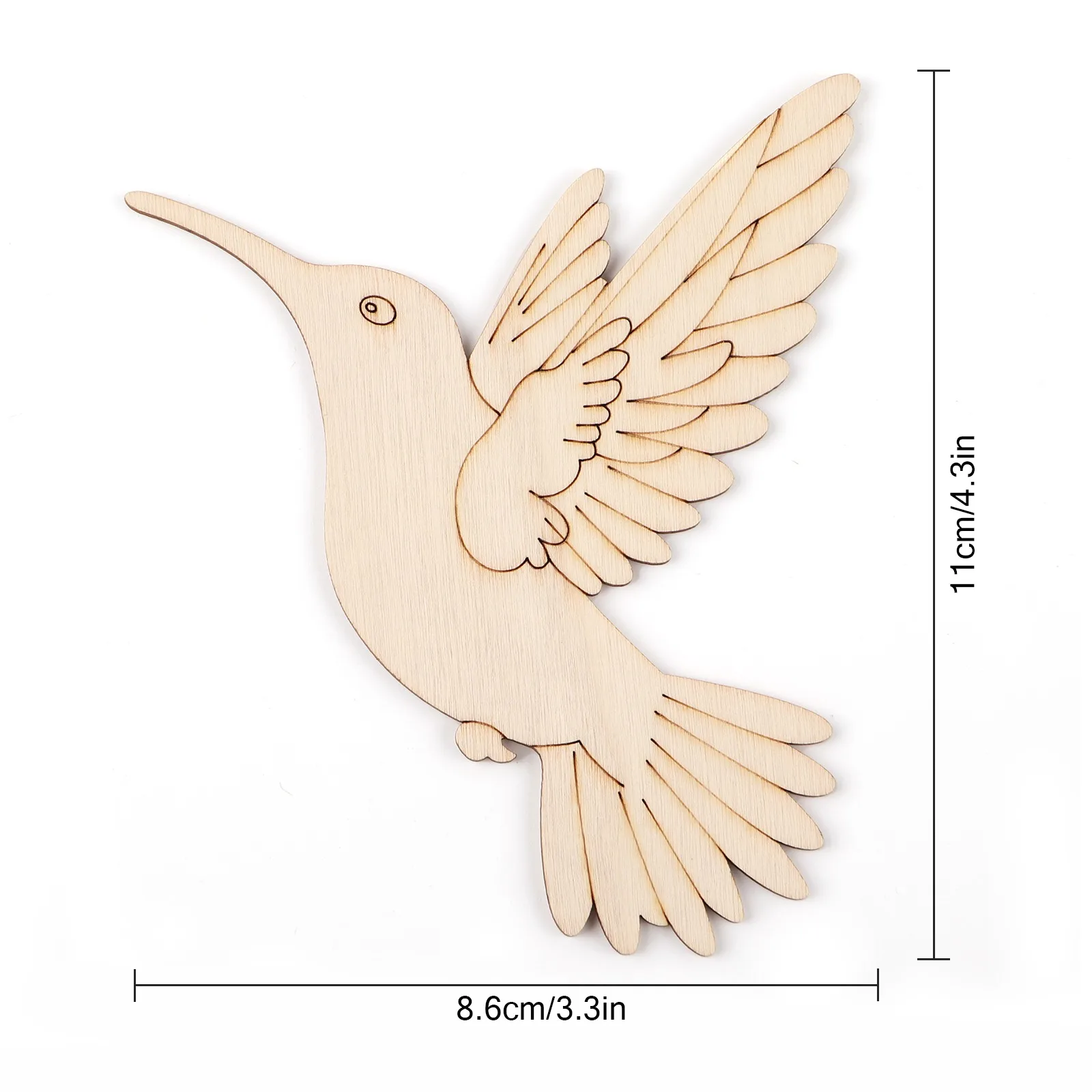 10 Stück Unfertige Holz-Tierfi – Art Craft Us Bewertung und Preis